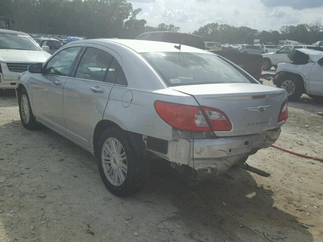 1C3LC66J88N273035 - 2008 CHRYSLER SEBRING LI SILVER photo 3