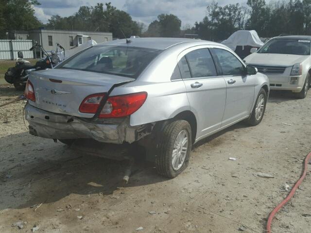 1C3LC66J88N273035 - 2008 CHRYSLER SEBRING LI SILVER photo 4