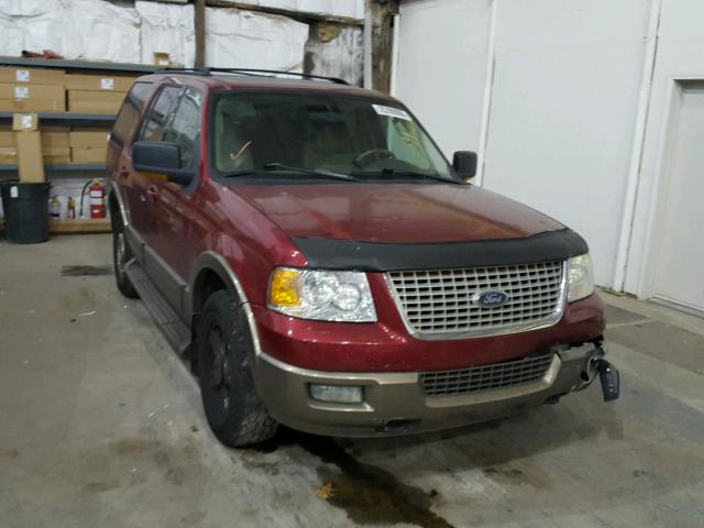 1FMFU18L64LB10067 - 2004 FORD EXPEDITION MAROON photo 1