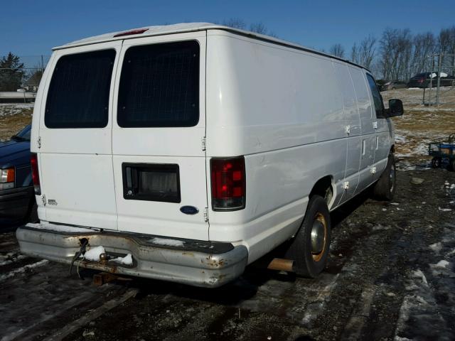 1FTSS34P05HA73311 - 2005 FORD ECONOLINE WHITE photo 4