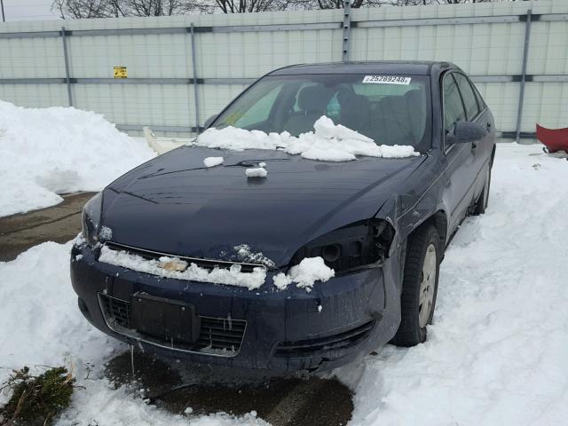 2G1WB58K579166689 - 2007 CHEVROLET IMPALA LS BLUE photo 2