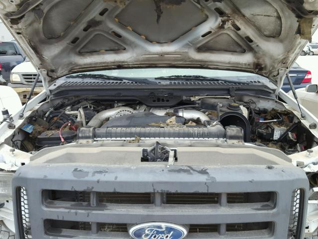 1FDAF57P05EB48500 - 2005 FORD F550 SUPER WHITE photo 7