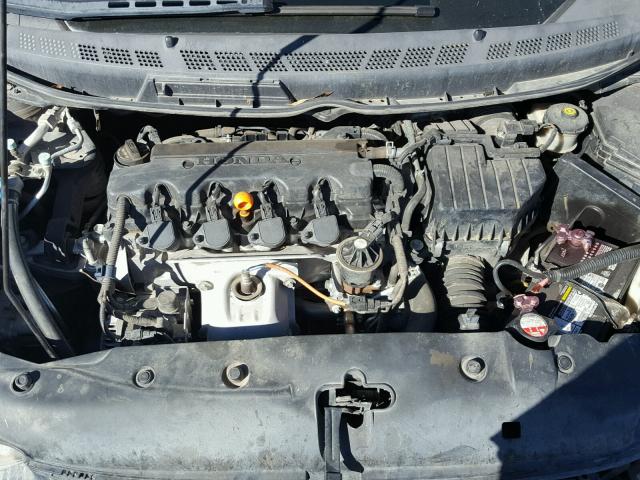 2HGFG12819H511337 - 2009 HONDA CIVIC EX ნაცრისფერი ფოტო 7