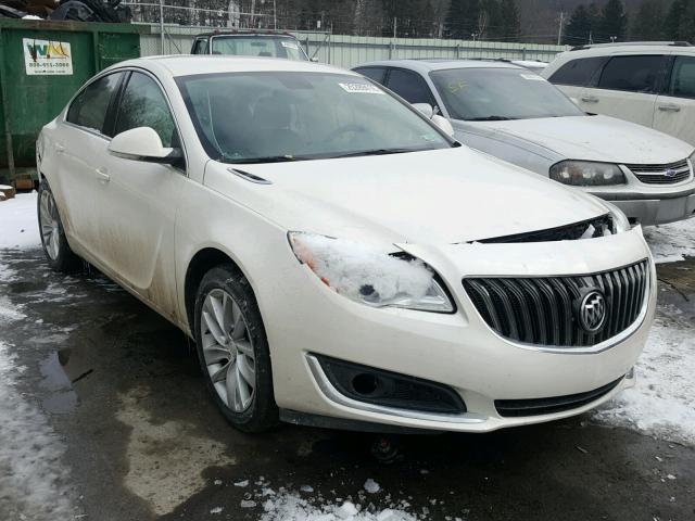 2G4GK5EX8F9297685 - 2015 BUICK REGAL WHITE photo 1