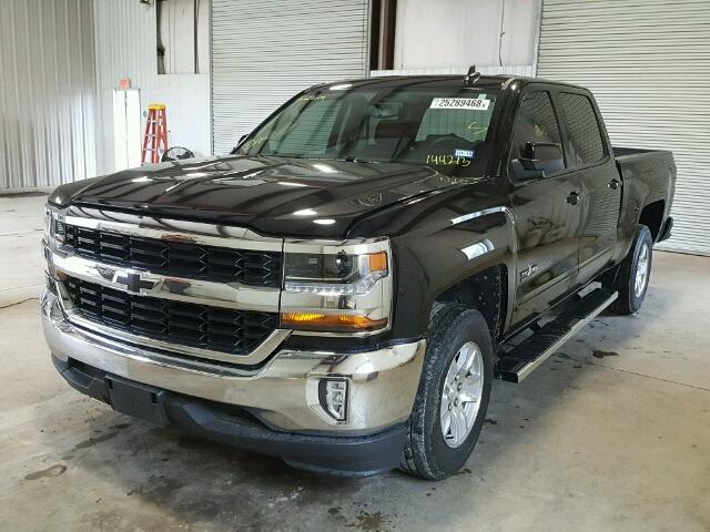 3GCPCREC5HG144213 - 2017 CHEVROLET SILVERADO BLACK photo 2