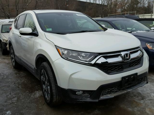 5J6RW2H86HL039675 - 2017 HONDA CR-V EXL WHITE photo 1