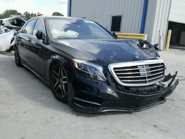 WDDUG8FB3FA129766 - 2015 MERCEDES-BENZ S 550 4MAT BLACK photo 1