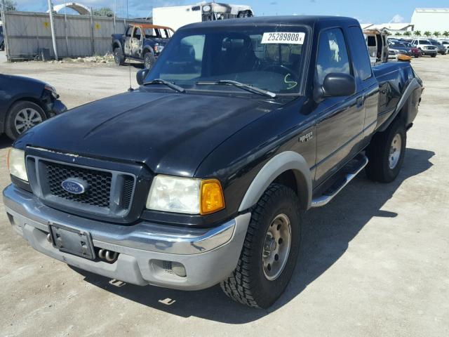 1FTZR45E84PB15385 - 2004 FORD RANGER SUP BLACK photo 2