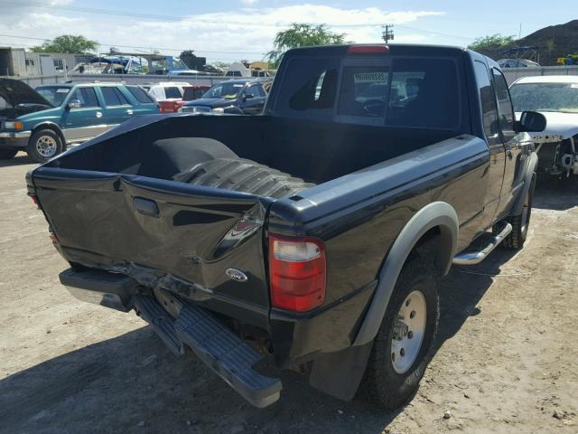 1FTZR45E84PB15385 - 2004 FORD RANGER SUP BLACK photo 4