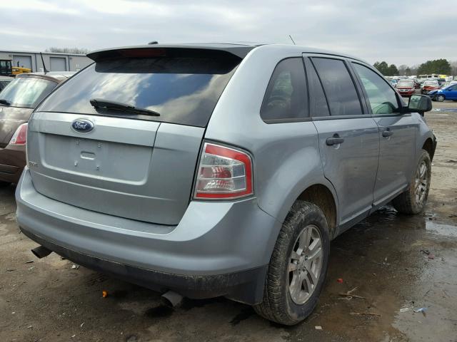 2FMDK36C47BB18247 - 2007 FORD EDGE SE GRAY photo 4