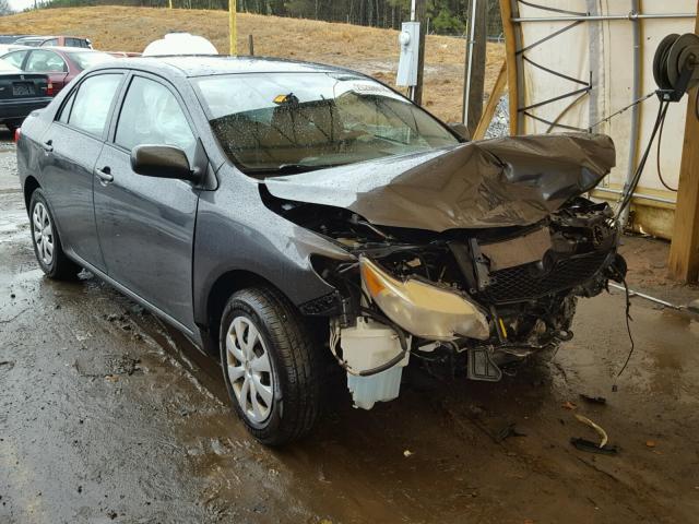 1NXBU4EE2AZ364466 - 2010 TOYOTA COROLLA BA GRAY photo 1