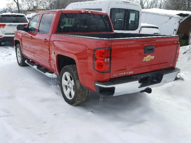 3GCPCREC1FG406323 - 2015 CHEVROLET SILVERADO RED photo 3