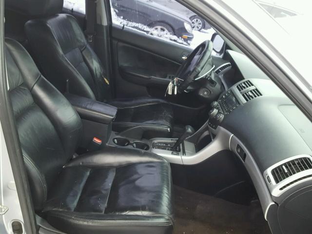 1HGCM56613A054255 - 2003 HONDA ACCORD EX SILVER photo 5