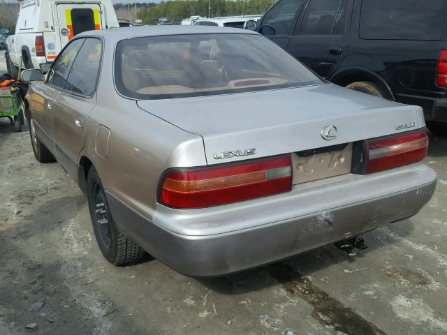 JT8GK13T6S0077669 - 1995 LEXUS ES 300 SILVER photo 3