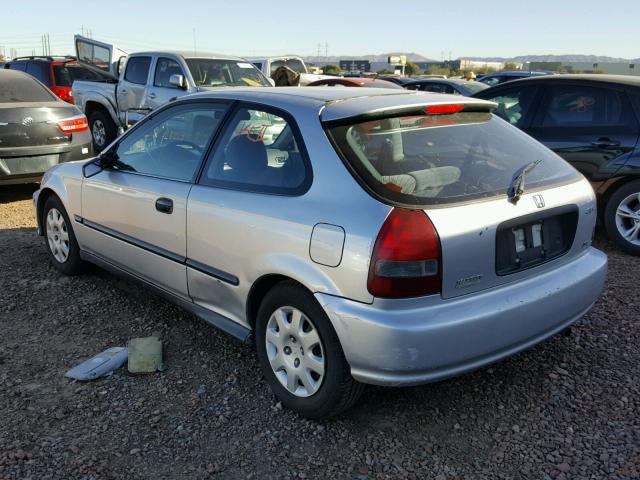 2HGEJ6341XH102578 - 1999 HONDA CIVIC DX SILVER photo 3