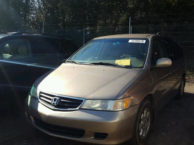 5FNRL18673B049442 - 2003 HONDA ODYSSEY EX TAN photo 2