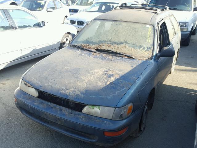 JT2AE09V2R0057780 - 1994 TOYOTA COROLLA BA GREEN photo 2