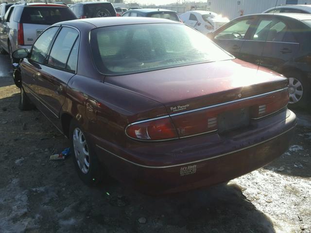 2G4WS52M5V1424492 - 1997 BUICK CENTURY CU MAROON photo 3