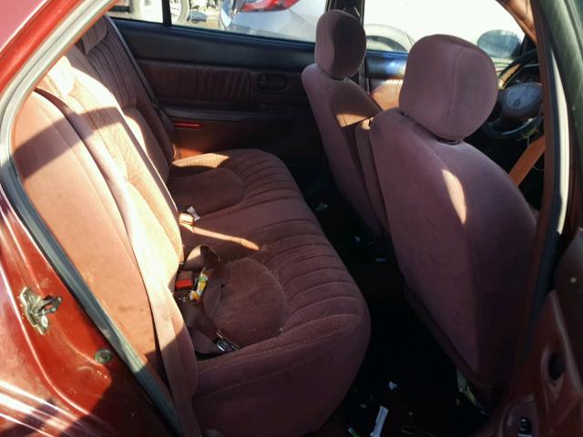 2G4WS52M5V1424492 - 1997 BUICK CENTURY CU MAROON photo 6