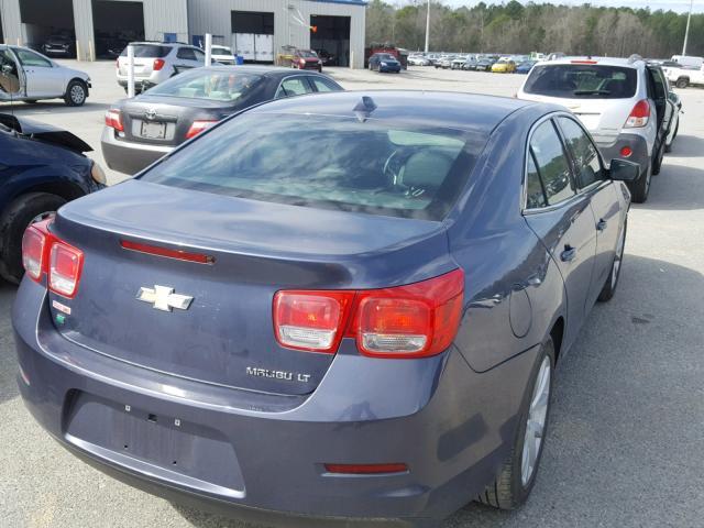 1G11E5SLXEF298550 - 2014 CHEVROLET MALIBU 2LT BLUE photo 4