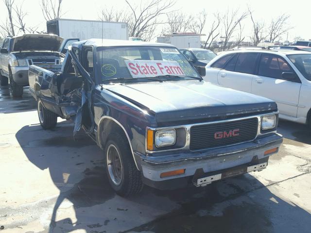 1GTCS19Z5N8503417 - 1992 GMC SONOMA BLUE photo 1