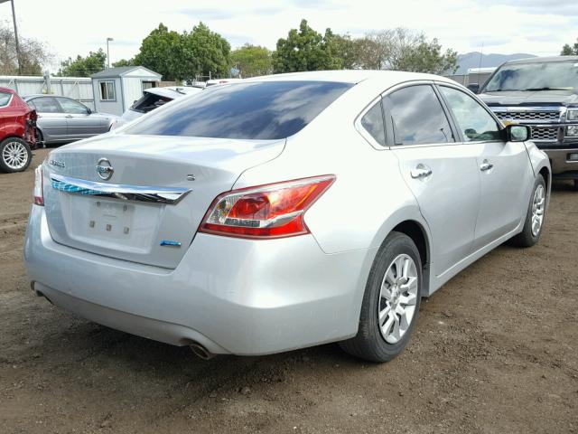 1N4AL3APXDN548708 - 2013 NISSAN ALTIMA 2.5 SILVER photo 4