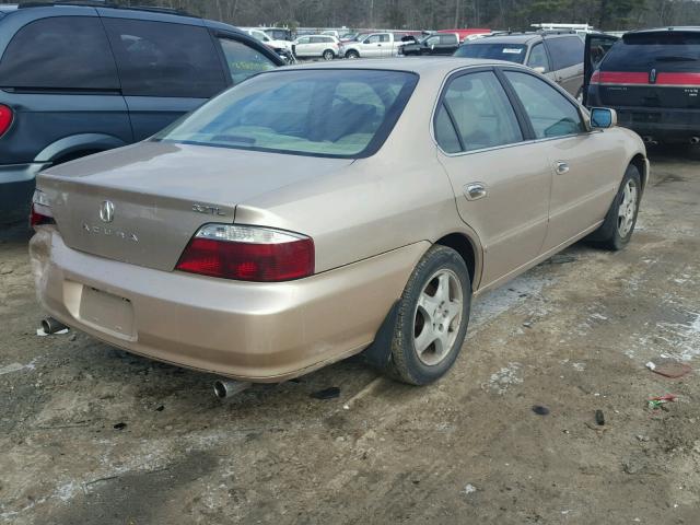 19UUA56623A023318 - 2003 ACURA 3.2TL GOLD photo 4