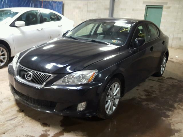 JTHCK262395030457 - 2009 LEXUS IS 250 BLACK photo 2