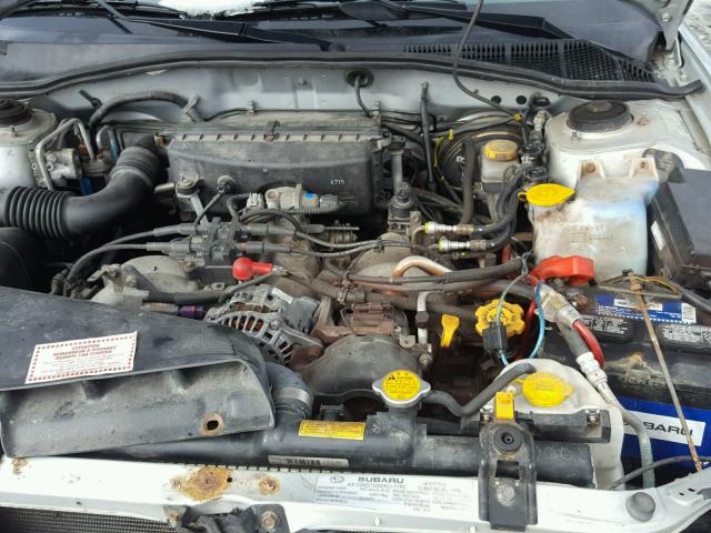 4S4BT62C657103380 - 2005 SUBARU BAJA SPORT SILVER photo 7