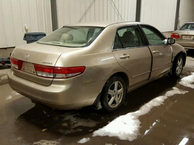 1HGCM56614A804643 - 2004 HONDA ACCORD EX GOLD photo 4