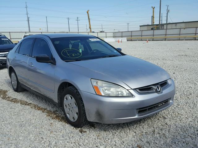 3HGCM56343G709841 - 2003 HONDA ACCORD LX SILVER photo 1