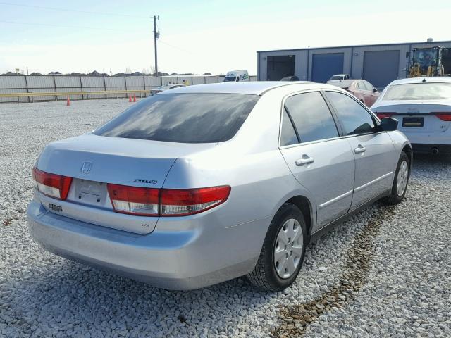 3HGCM56343G709841 - 2003 HONDA ACCORD LX SILVER photo 4