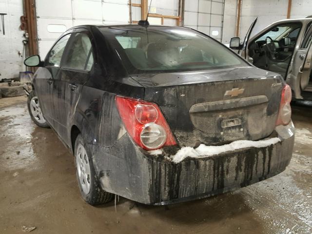 1G1JA5SH3G4127676 - 2016 CHEVROLET SONIC LS BLACK photo 3