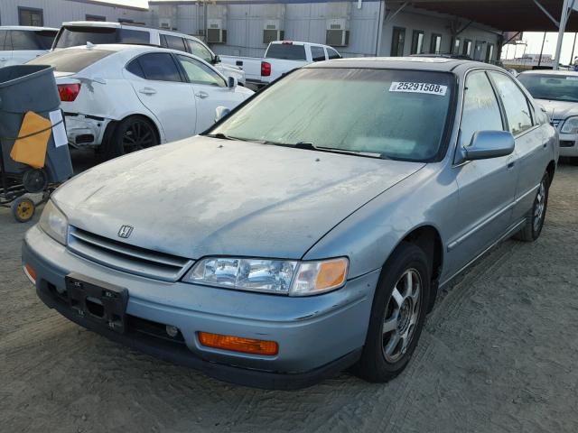 1HGCD5652RA107237 - 1994 HONDA ACCORD EX BLUE photo 2