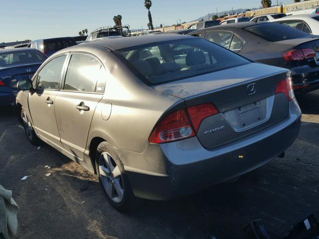 JHMFA16877S001623 - 2007 HONDA CIVIC EX გრაფიტი ფოტო 3