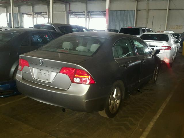 JHMFA16877S001623 - 2007 HONDA CIVIC EX გრაფიტი ფოტო 4