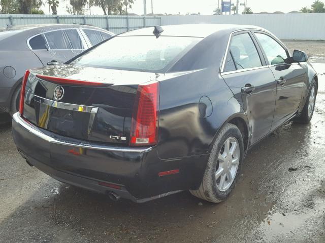 1G6DF577490155991 - 2009 CADILLAC CTS BLACK photo 4