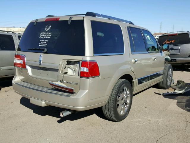 5LMFU27578LJ02054 - 2008 LINCOLN NAVIGATOR GOLD photo 4