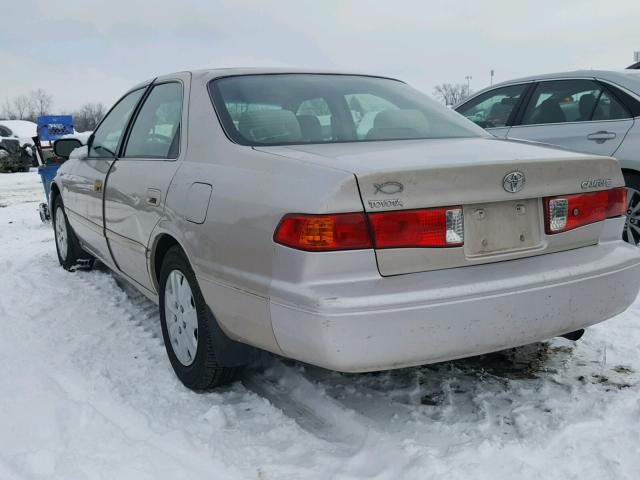 4T1BG22K71U110385 - 2001 TOYOTA CAMRY CE TAN photo 3