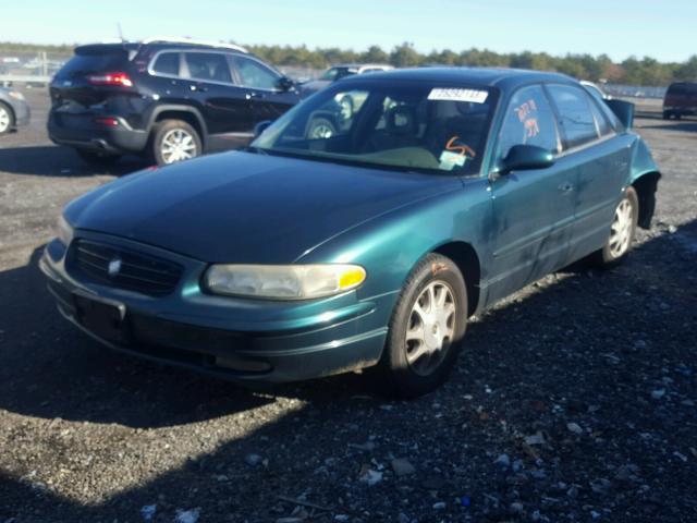 2G4WB52KXW1548306 - 1998 BUICK REGAL LS GREEN photo 2