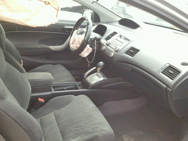2HGFG12887H509646 - 2007 HONDA CIVIC EX ვერცხლისფერი ფოტო 5