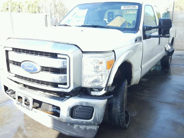 1FT7X2B67BEC81355 - 2011 FORD F250 SUPER WHITE photo 9