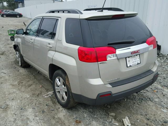 2GKFLWEK0E6272744 - 2014 GMC TERRAIN SL GOLD photo 3