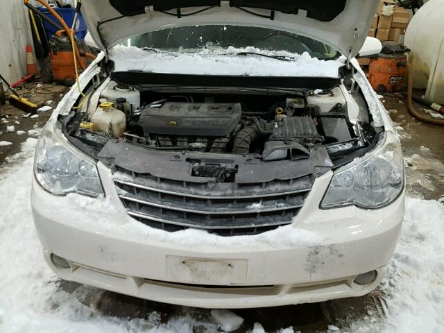 1C3LC66J88N270684 - 2008 CHRYSLER SEBRING LI WHITE photo 7