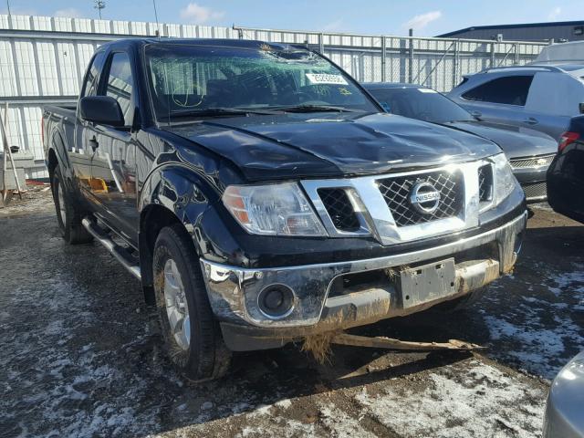 1N6AD06W19C427989 - 2009 NISSAN FRONTIER K BLACK photo 1