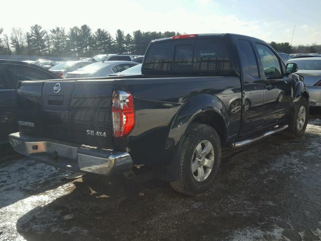 1N6AD06W19C427989 - 2009 NISSAN FRONTIER K BLACK photo 4