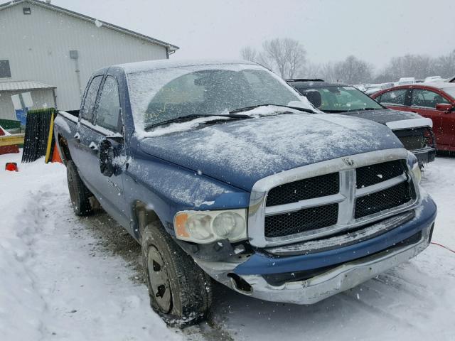 1D7HU18D23S290714 - 2003 DODGE RAM 1500 S BLUE photo 1