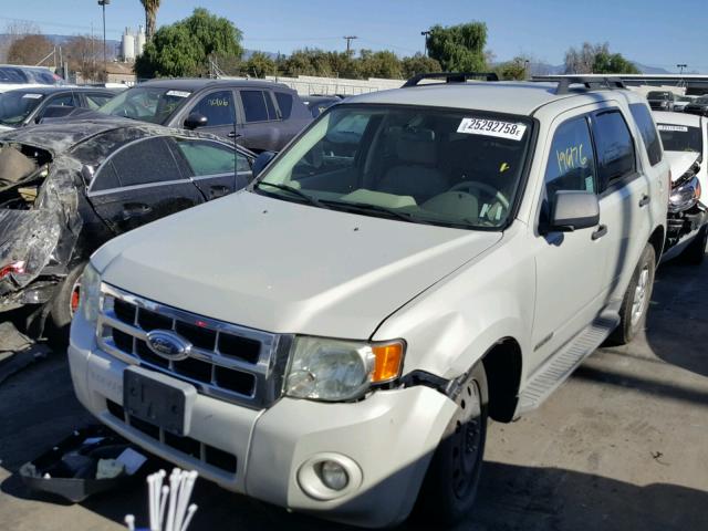 1FMCU03ZX8KC64947 - 2008 FORD ESCAPE XLT BEIGE photo 2