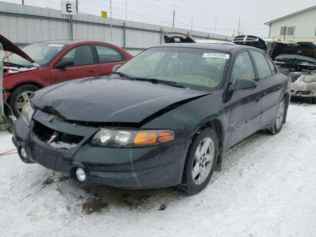 1G2HY54K224224746 - 2002 PONTIAC BONNEVILLE GREEN photo 2