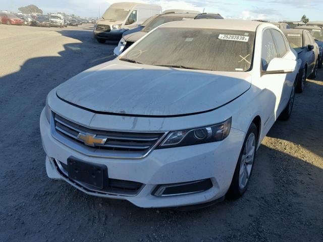 2G1115S32G9134975 - 2016 CHEVROLET IMPALA LT WHITE photo 2